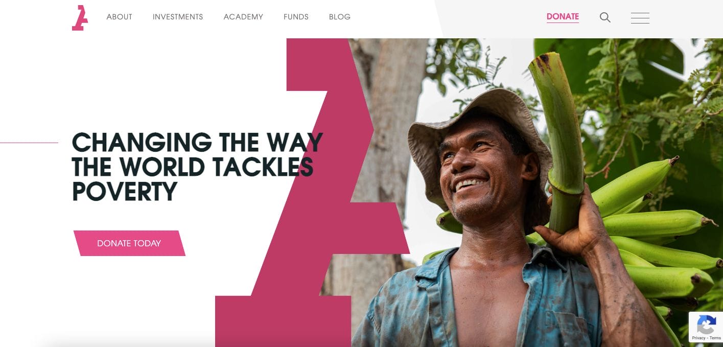 Acumen Website Inspiration