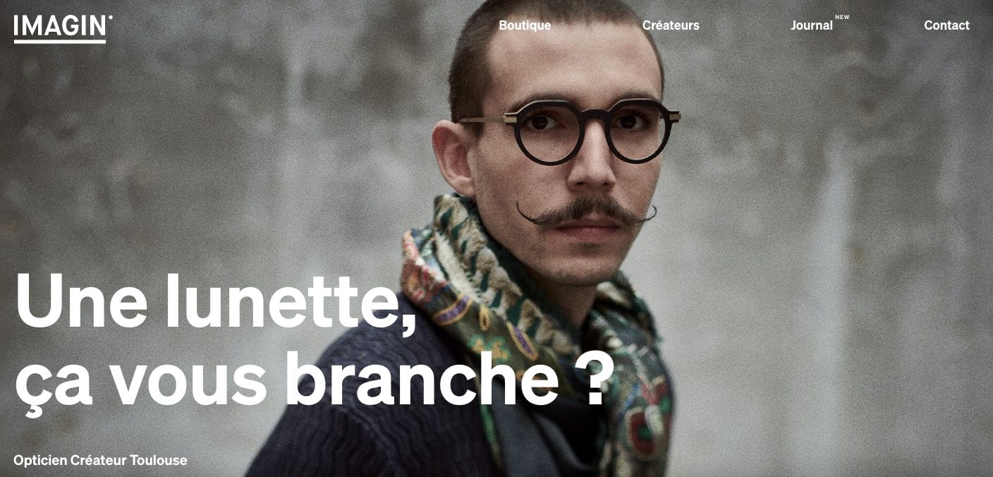 Imagin Optometry Website Examples