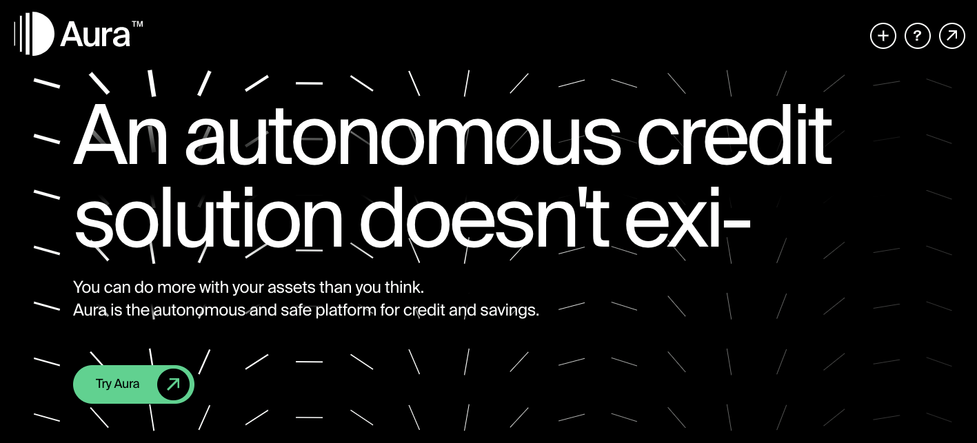 Aura Technology Web Design Examples