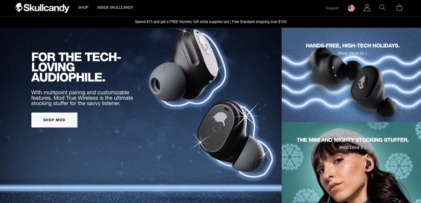 Skullcany Tech Company Website Ideas
